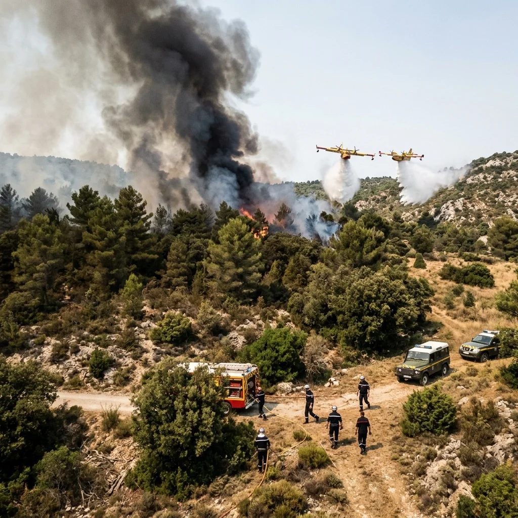 Attal annule les Canadair alors que les forêts crament en direct