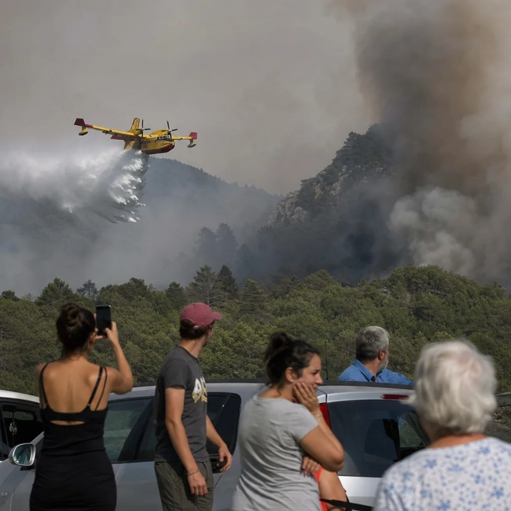 Attal supprime 53 millions pour deux Canadair en pleine saison des feux