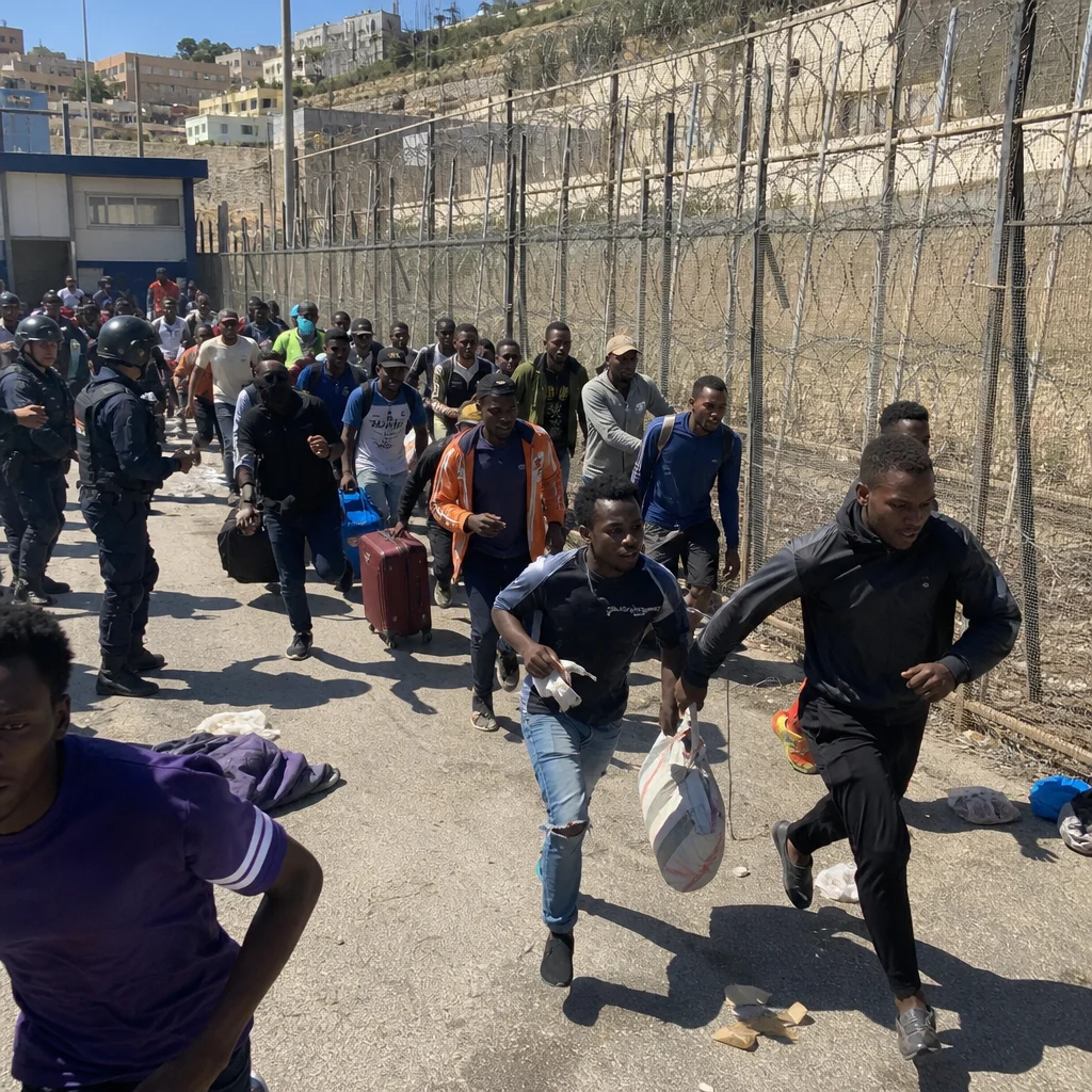 Ceuta ouvre ses portes : le Maroc envahit l'Espagne sans passeport