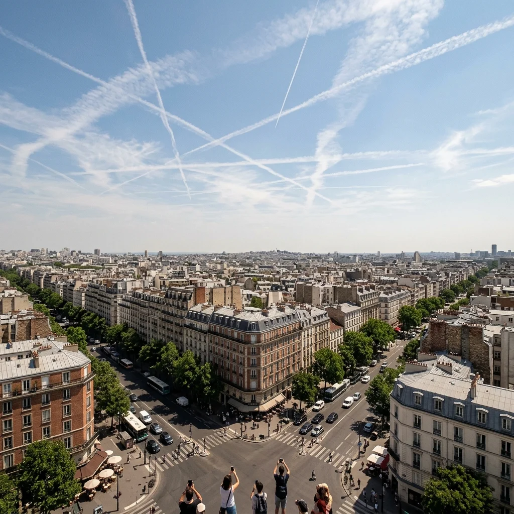 Des avions militaires créent la canicule en larguant des ondes radio