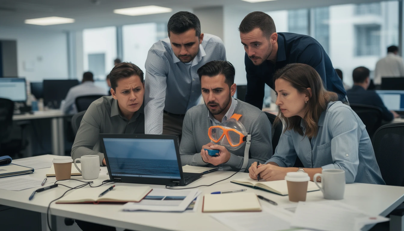 Des internautes cherchent un coffre sous l’océan, le pays tourne au ralenti