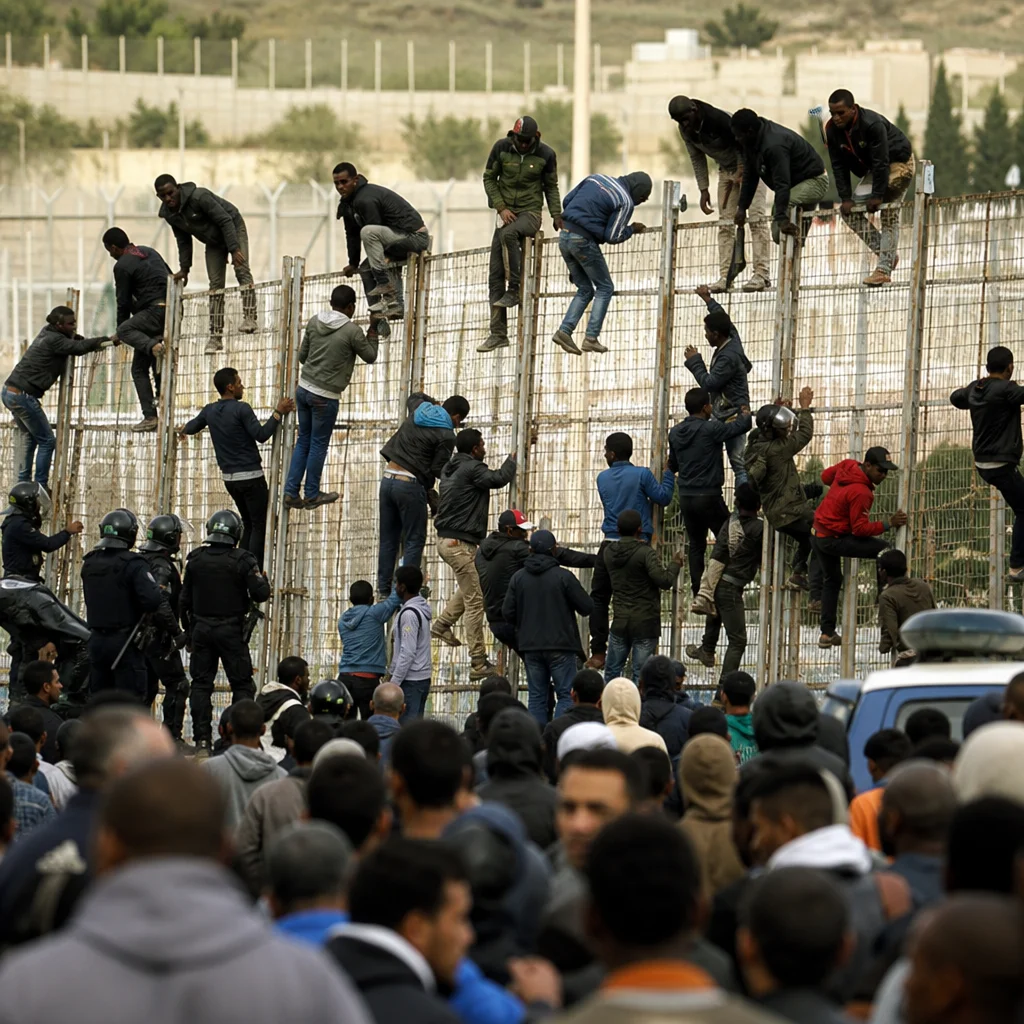 Des mafias ouvrent les frontières de Ceuta : 60 000 migrants débarquent en 48h