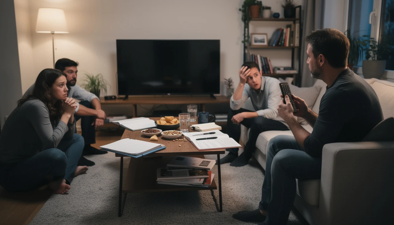 Deux scénaristes annoncent une série, la pénurie de blagues menace