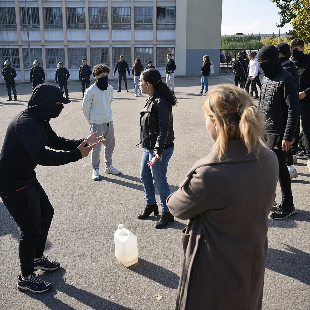 Gabriel Attal révèle : des profs aspergés d'essence à Marseille pendant les blocus lycéens