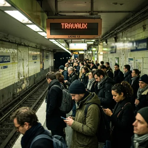 IDFM tire au sort les lignes de métro à fermer chaque semaine