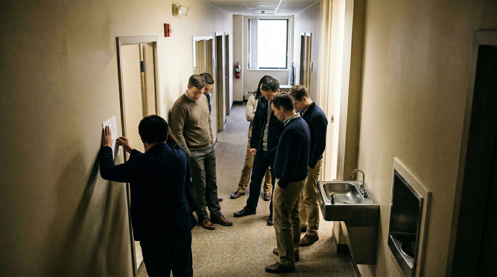 Il colle son CV dans les toilettes d’agences pour trouver une alternance