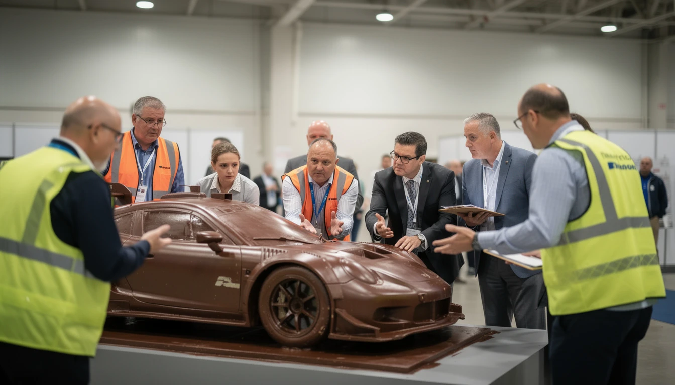 KitKat construit une F1 en chocolat, l'État active le plan canicule