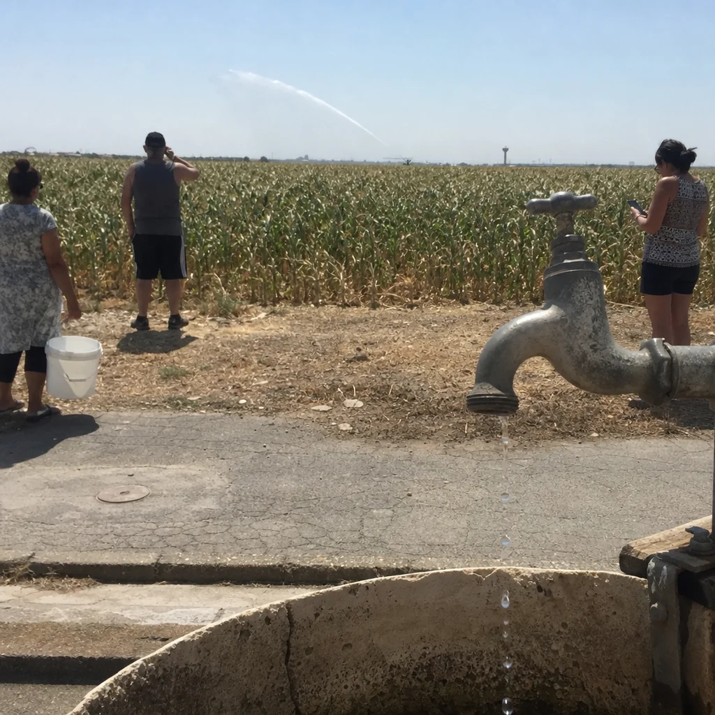 La loi agricole prive les Français d’eau potable pour arroser les maïs