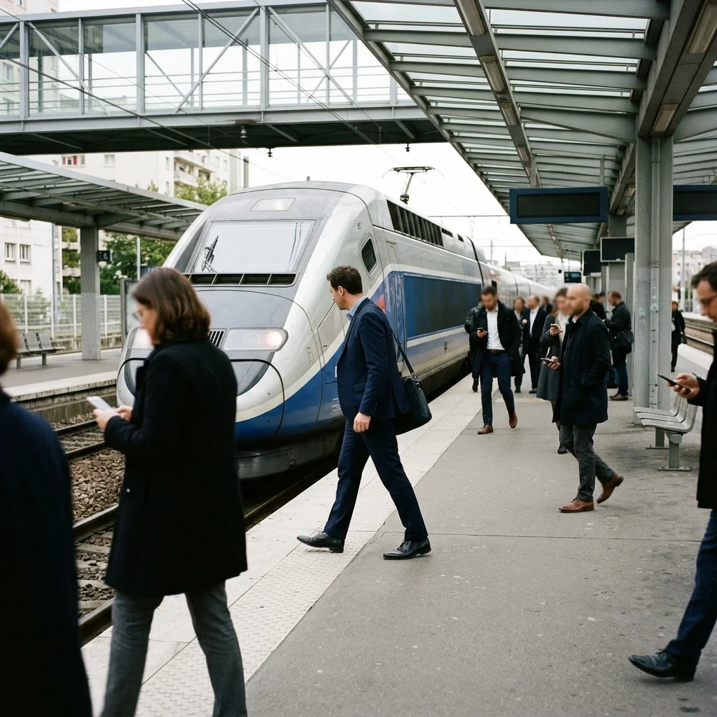 Le ministre des excès arrive en TGV en costume d'escarpins et rate sa passation