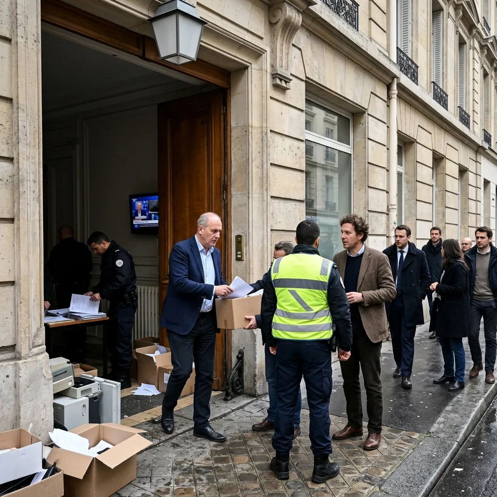 Le RN perquisitionné à une semaine du délibéré de Marine Le Pen, quelle coïncidence
