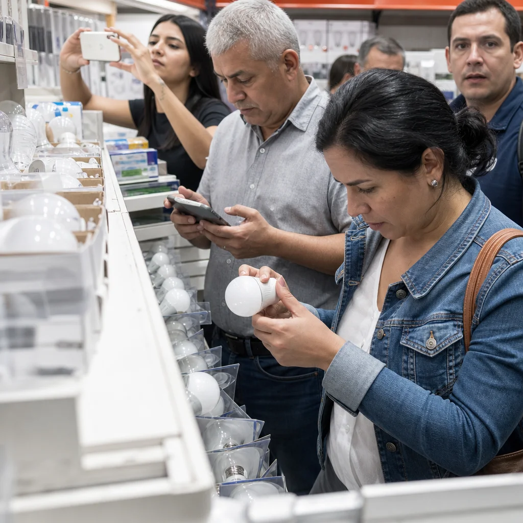 Les ampoules LED des supermarchés espionnent vos déplacements à domicile