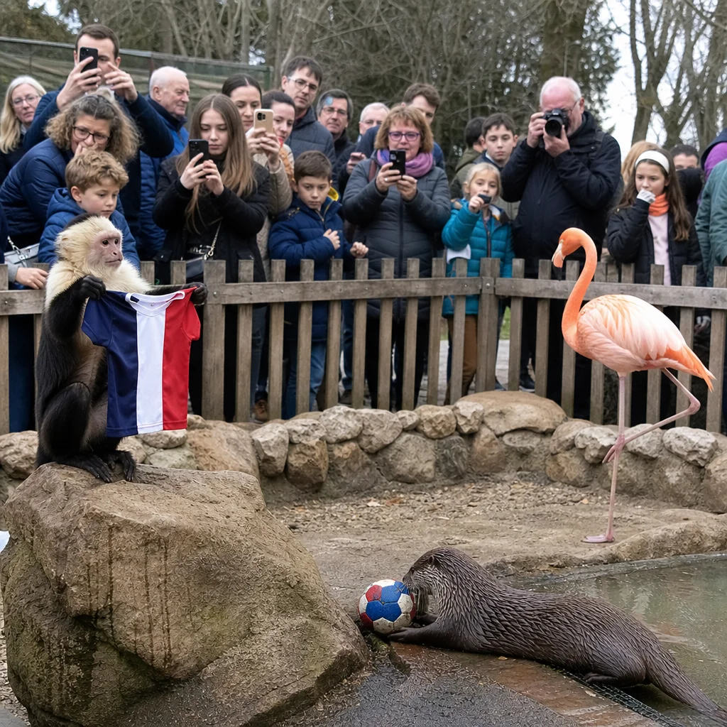 Les animaux du zoo d'Upie prédisent les victoires des Bleus mieux que Deschamps