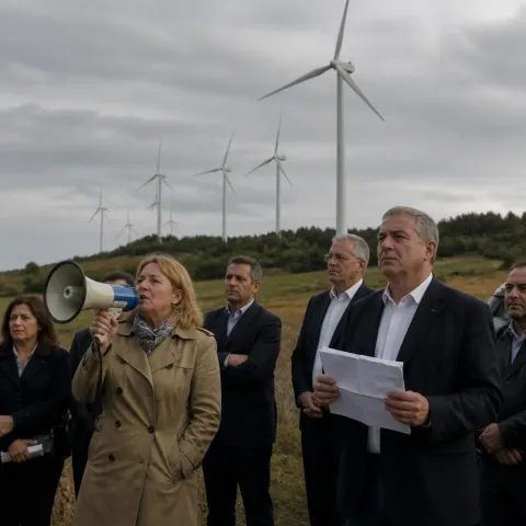 Les climatosceptiques accusent l'État d'écoterrorisme avec les éoliennes