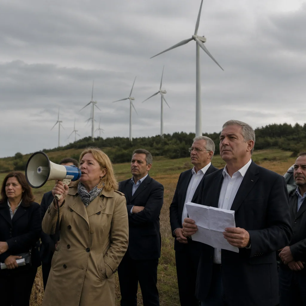 Les climatosceptiques accusent l'État d'écoterrorisme avec les éoliennes
