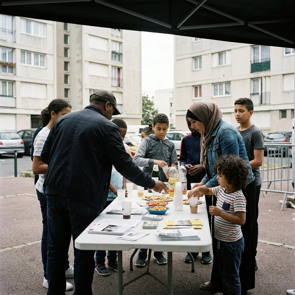 LFI offre des maillots Mélenchon 2027 aux enfants de Villeneuve-la-Garenne