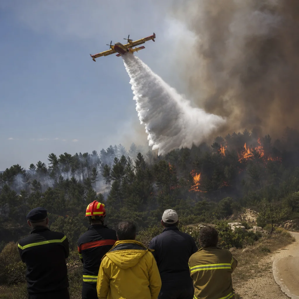 Macron commande 12 Canadairs en catimini pour éteindre les critiques