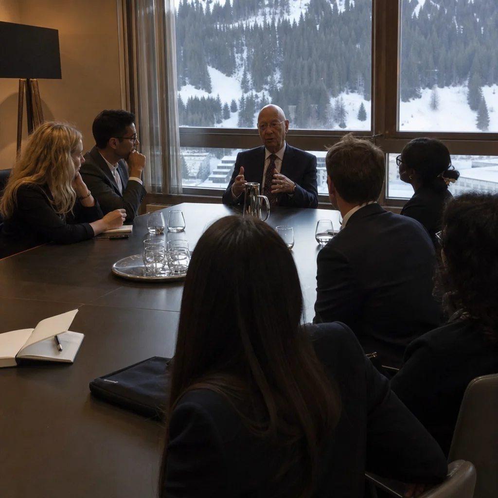 Macron et Trudeau sont des marionnettes du WEF, formés par Klaus Schwab