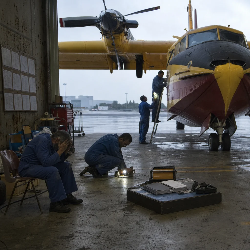 Macron vire 52 millions aux pompiers et ment sur les Canadairs depuis 2017