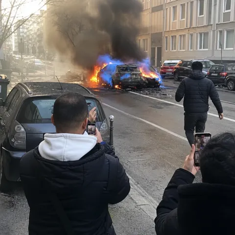 TikTok inonde la France de voitures électriques en flammes
