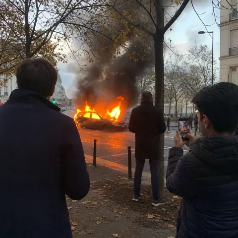 TikTok inonde la France de voitures électriques explosant en direct