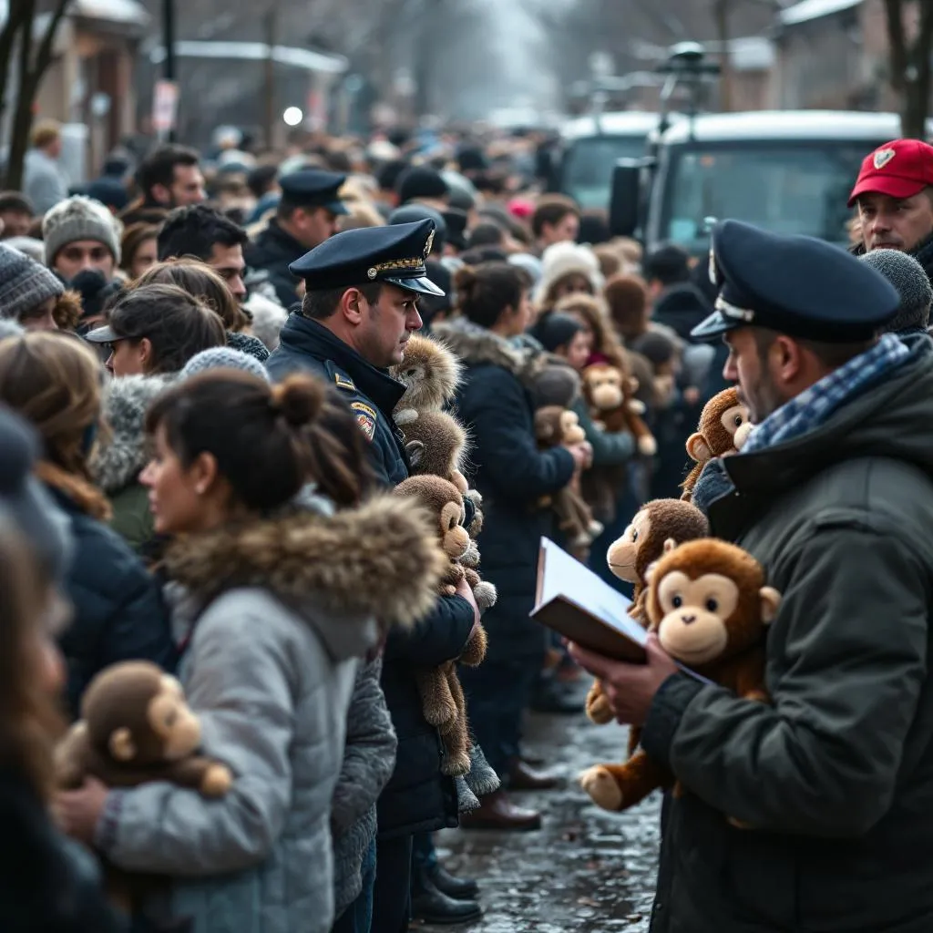 Un bébé singe devient viral, le gouvernement déclenche le plan anti-queue