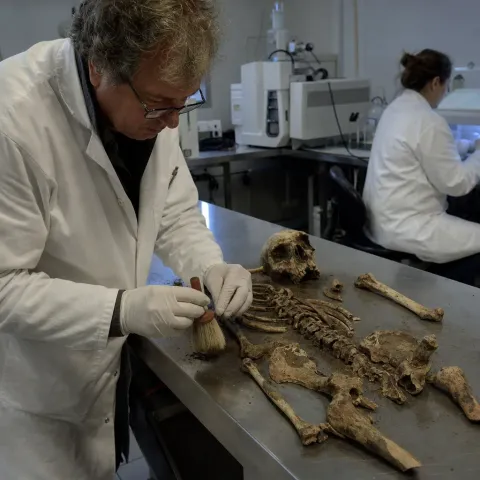Un enfant néandertalien-mi-homme découvert au Portugal bouleverse la science officielle