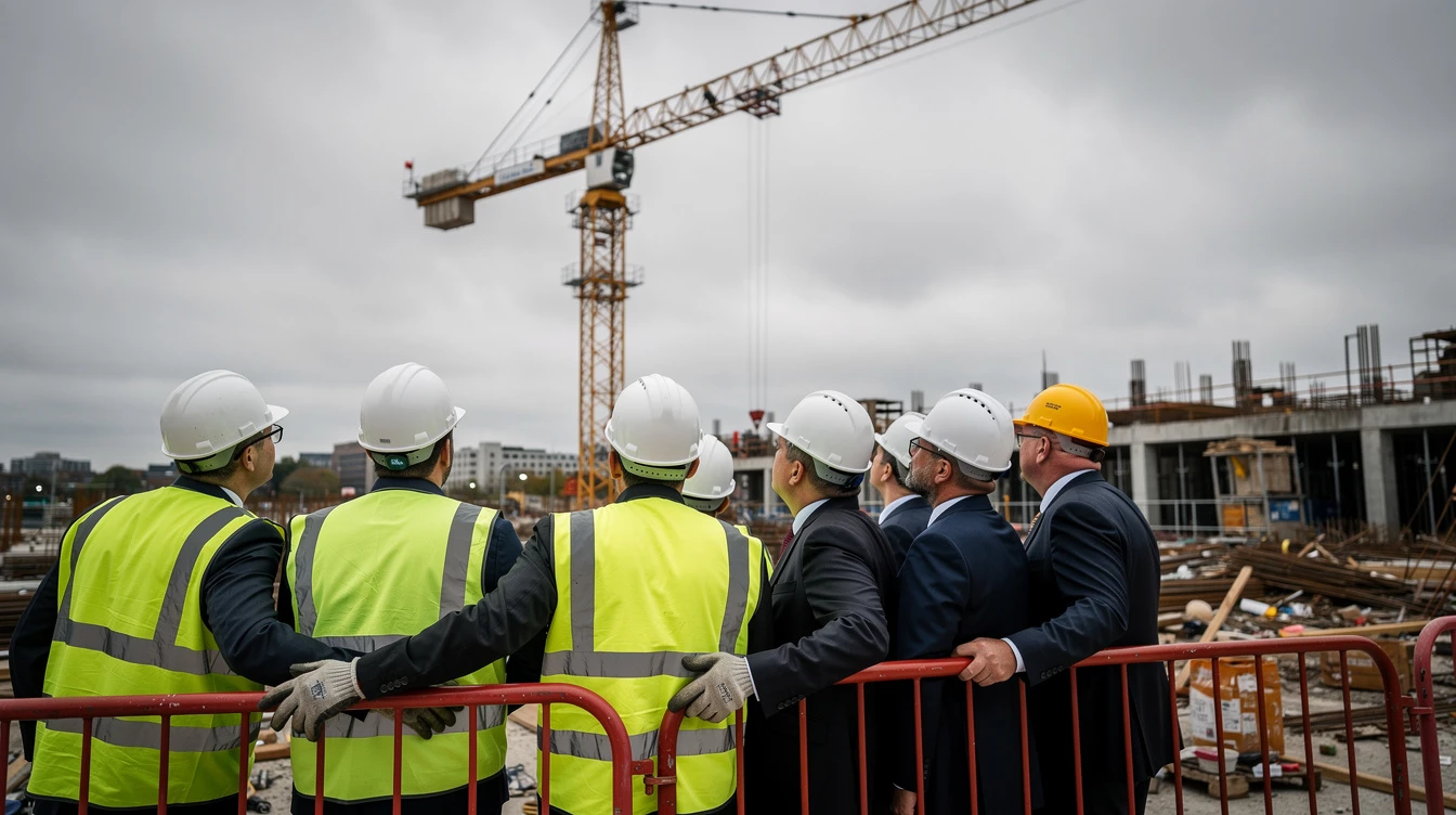 Une grue de 250 mètres oblige les ingénieurs à lever la tête
